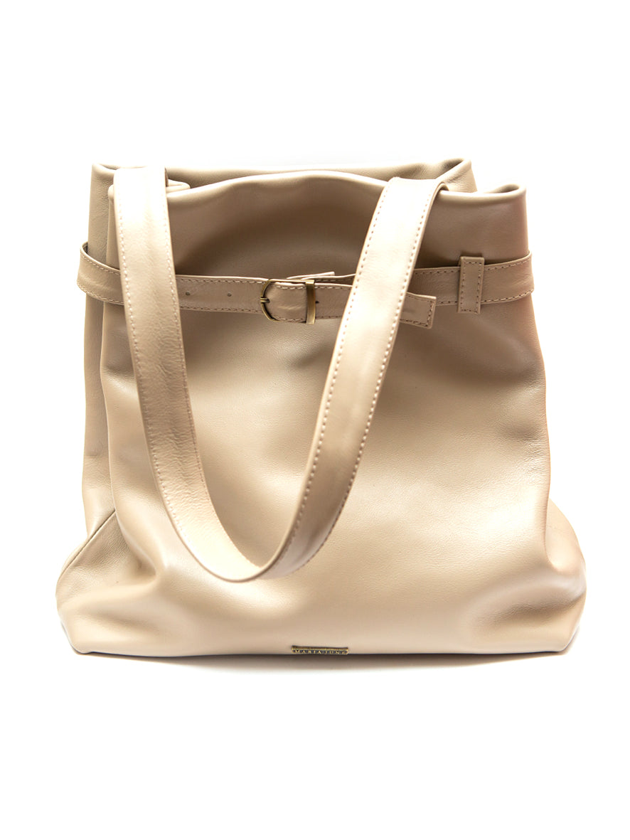 MJ SHOULDER BAG - TAUPE
