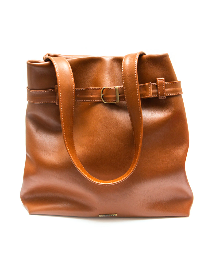 MJ SHOULDER BAG - BROWN