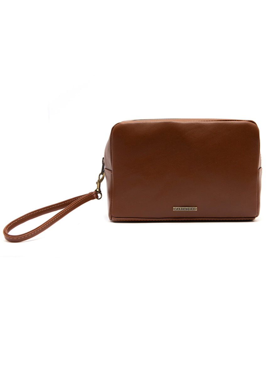 MJ ESSENTIALS POUCH - BROWN