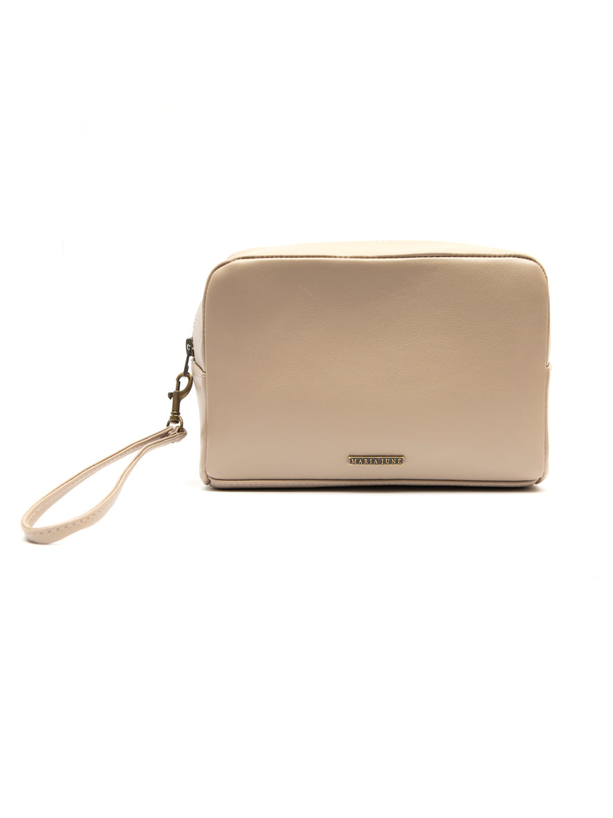 MJ ESSENTIALS POUCH - TAUPE
